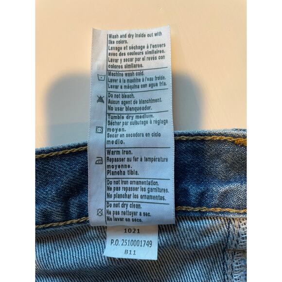 Carhartt Men's Relaxed Fit Blue Denim Jeans B17 DST Sz 44 x 34 Workwear Casual - Picture 9 of 11